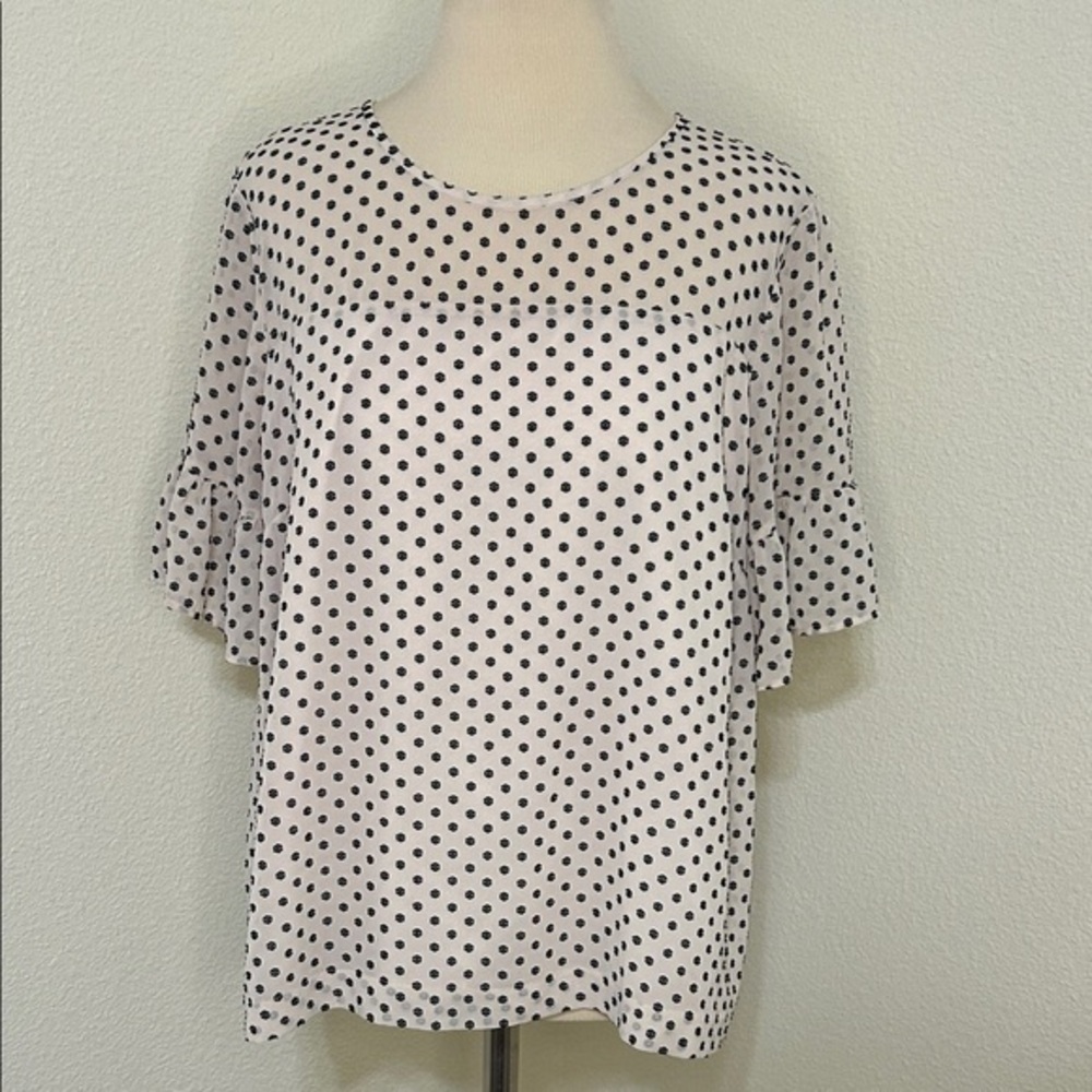 J. Crew Patterned Women's Top L Large Well Made